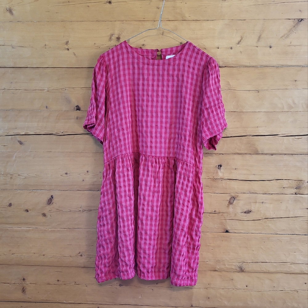 Gingham Dress M